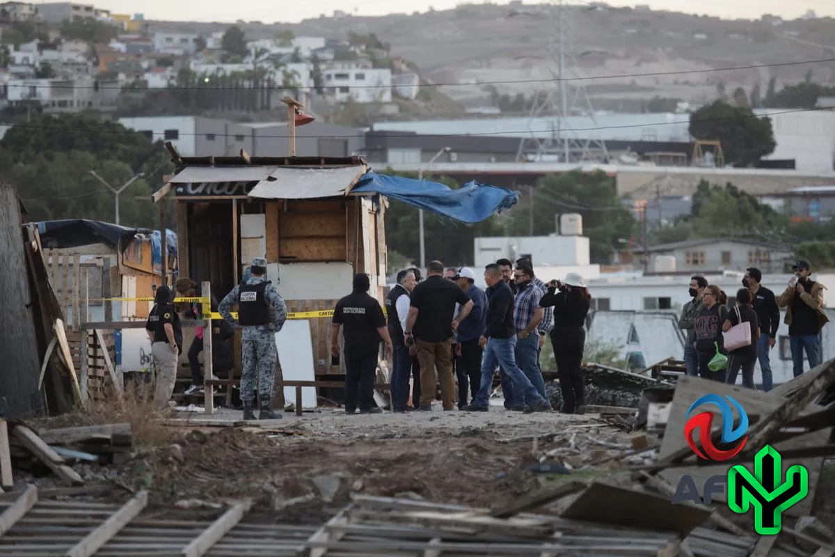 Para 'dialogar', mejor con patrullas: Secretario de Gobierno llega a zona invadida ya acordonada en Tijuana
